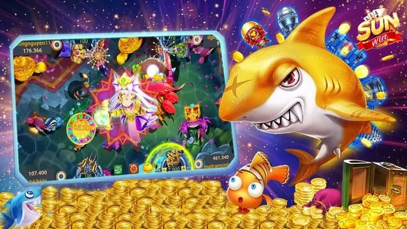 Bắn cá 4 người chơi là thể loại giải trí tương tác hấp dẫn